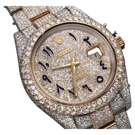 rolex watch iced out|rolex iced out arabic.